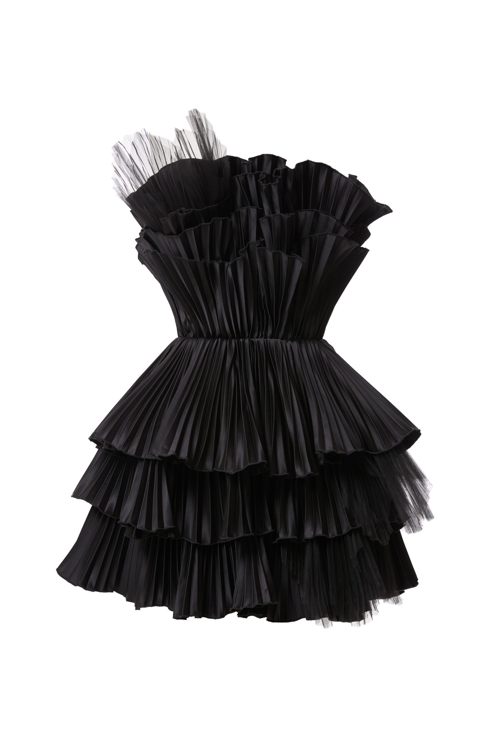 Taffeta mini dress