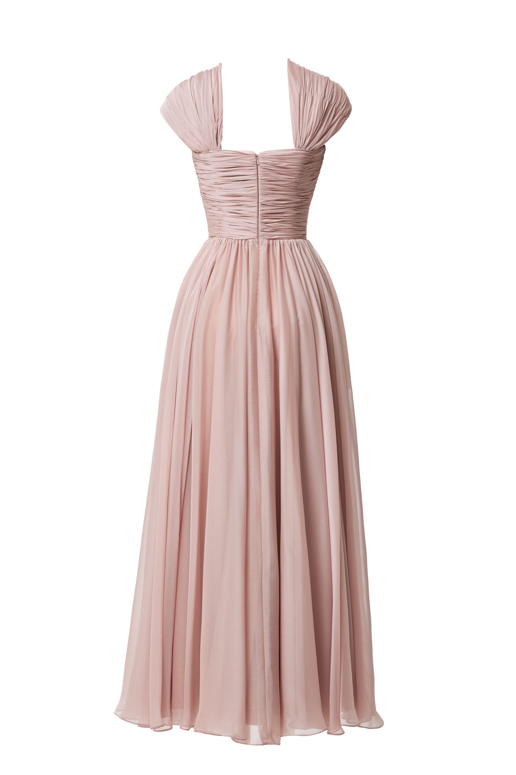 Chiffon midi dress