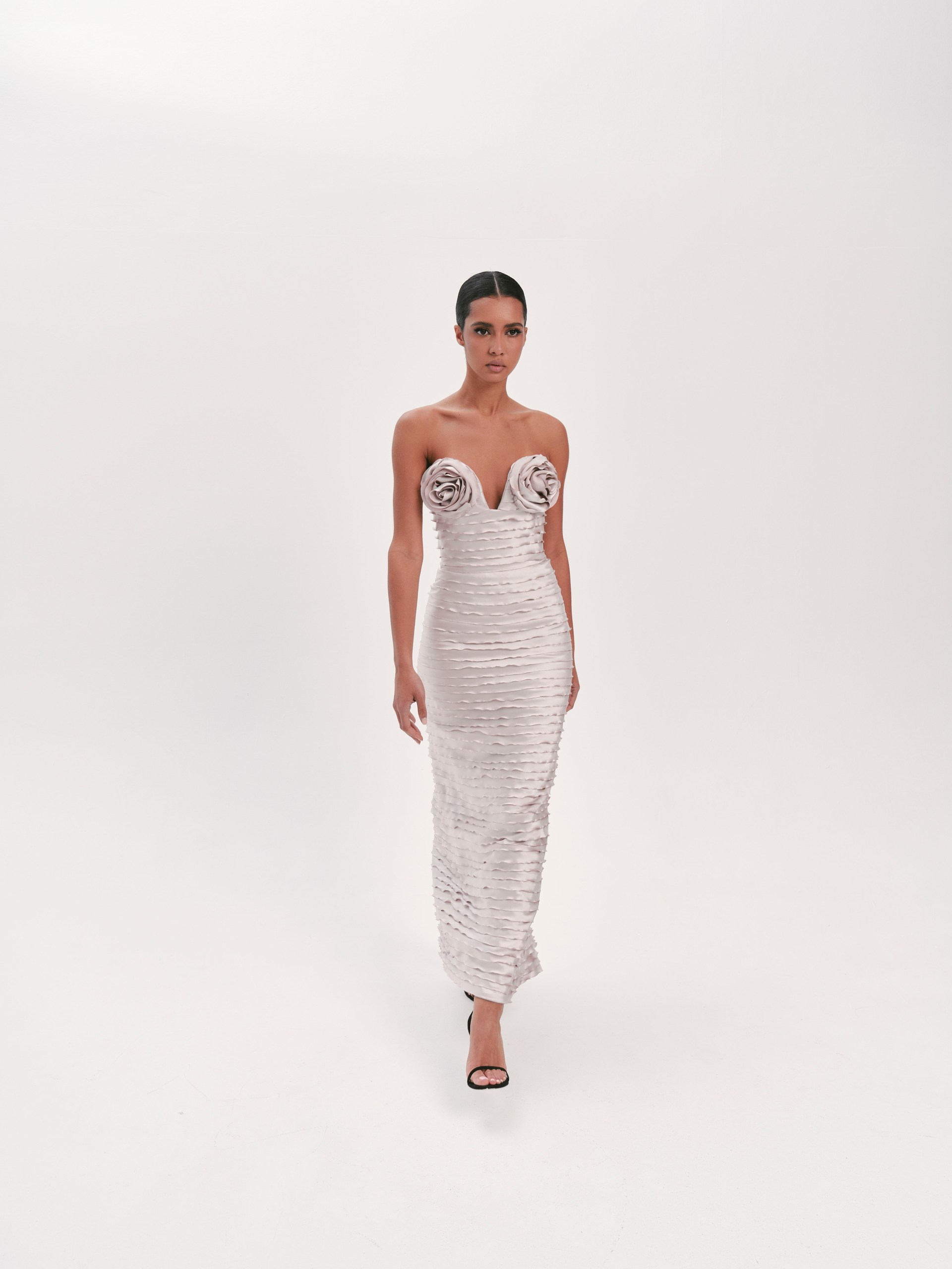 Midi length dress