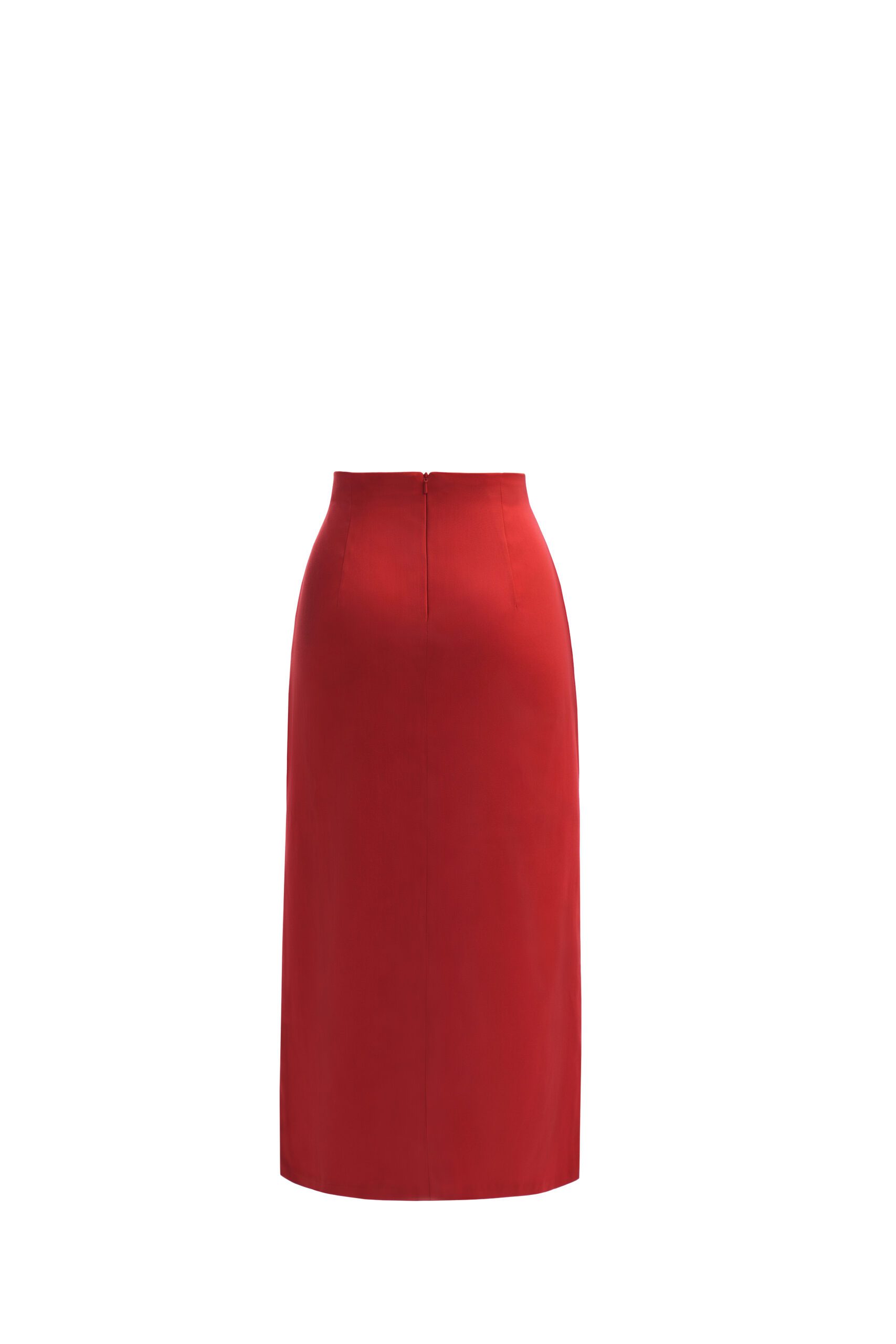 Midi length skirt
