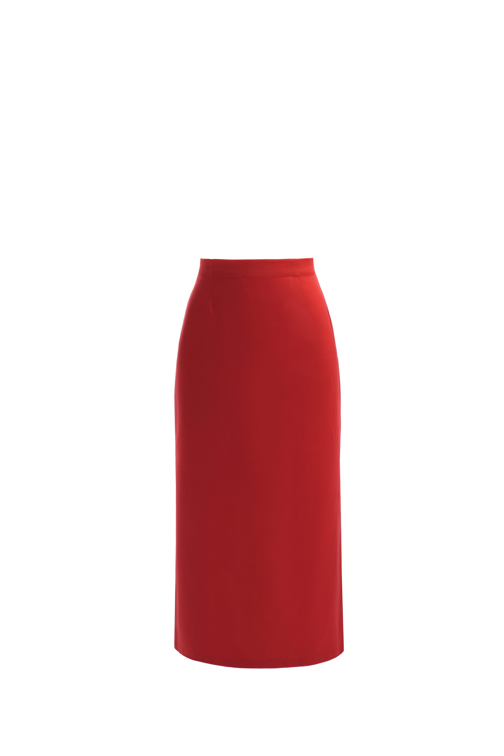 Midi length skirt